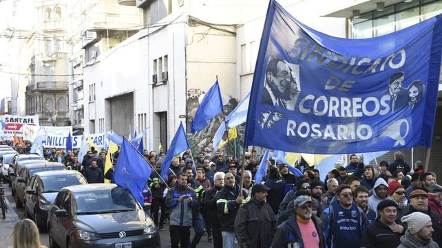 El reflejo del paro nacional en Rosario
