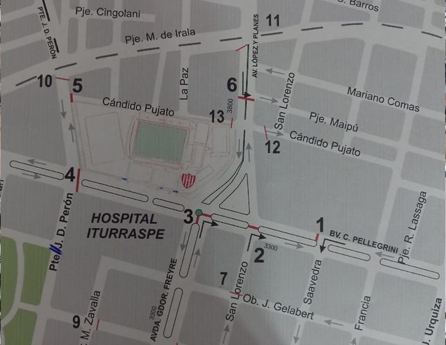 Cortes de tránsito desde el mediodía y 600 policías: ¿Cómo será el operativo de seguridad?