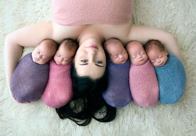 Una mamá comparte en las redes sociales la odisea de criar quintillizos