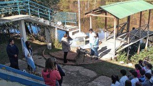 Promesa. De lealtad a la Constitución Nacional y la participación del alumnado de la escuela Nº5 José Gervasio Artigas de Villa Paranacito.
