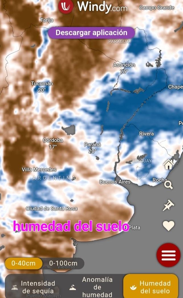 Clima y agro: Lluvias en la zona núcleo traen alivio al estrés hídrico