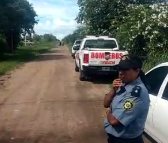 El cadáver fue hallado a 500 metros al este de la Ruta Provincial 6