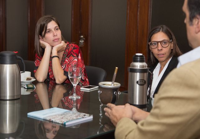 Corral recibió a funcionarias de Desarrollo Social de la Nación