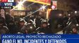 incidentes y gases en la zona del congreso tras el rechazo de la ley del aborto incidentes y gases en la zona del congreso tras el rechazo de la ley del aborto