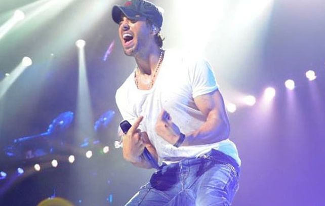 Enrique Iglesias participó del festival junto a Carlos Vives y los portorriqueños Wisin y Yandel.