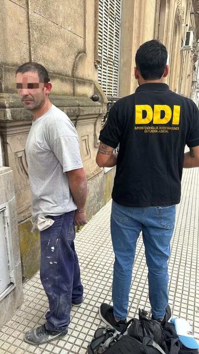 Jonatan Latapie fue apresado sospechado del femicidio de Florencia Comas en San Nicolás