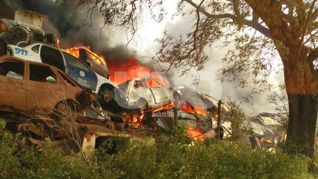 El incendio ocurrido el sábado a la tarde en el depósito judicial fue intencional