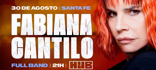 Fabiana Cantilo llega a Santa Fe en formato full band