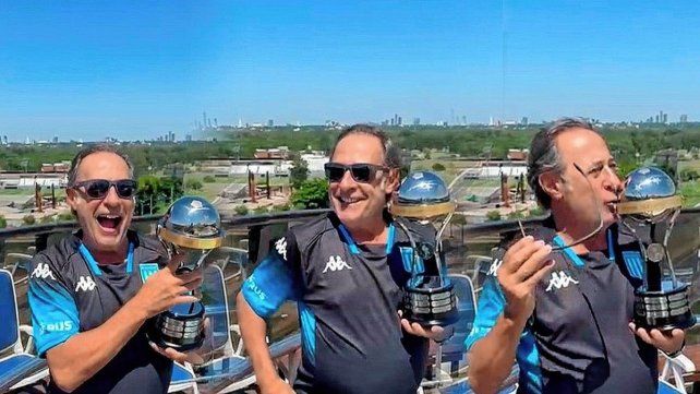 Guillermo Francella reeditó su famoso saludo: Hermosa mañana