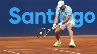 El rosarino Facundo Bagnis se metió entre los mejores 8 tras vencer a Mejia por 6-3 y 6-4.&nbsp;