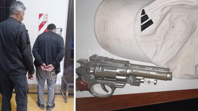 República del Oeste: vecinos atraparon al ladrón que quiso robar una moto con un arma de juguete República del Oeste: vecinos atraparon al ladrón que quiso robar una moto con un arma de juguete