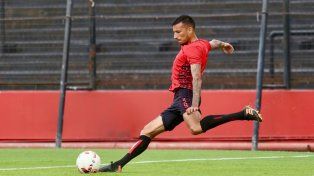 Puesta a punto. Leonel Vangioni se rompió el tendón de Aquiles en agosto pasado frente a River en el Monumental, fue operado y volverá ante Belgrano de Córdoba.
