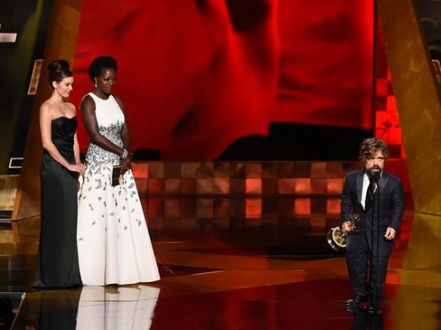 El premio a mejor actor dramático de reparto fue para Peter Dinklage.