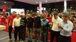 Dos campeones del Turismo Carretera se brindaron con el público en el centro de Rosario