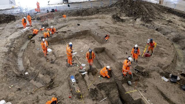 Excavaban un túnel ferroviario en Londres y realizaron un excepcional hallazgo arqueológico
