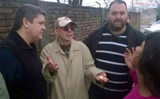 Solari fue a votar a una escuela de Ituzaingó.