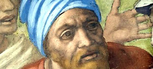 En una capilla vaticana descubrieron un autorretrato de Miguel Angel