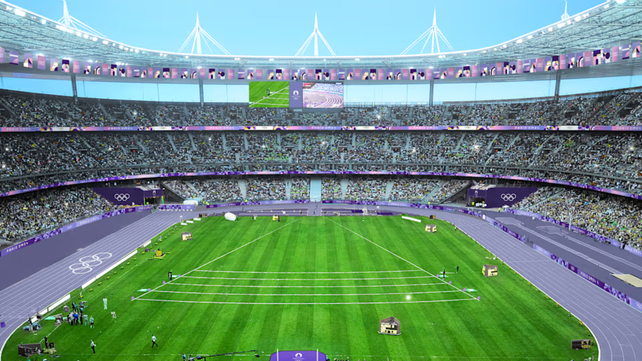 El Stade de France será el escenario de la ceremonia de clausura en París.