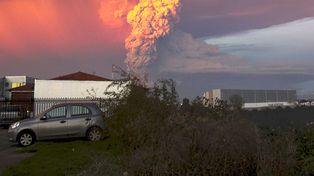Las cenizas del volcán podrían afectar una vasta región del sur de Santa Fe