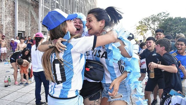 Así se vivió el partido y el triunfo de la Selección en la ciudad