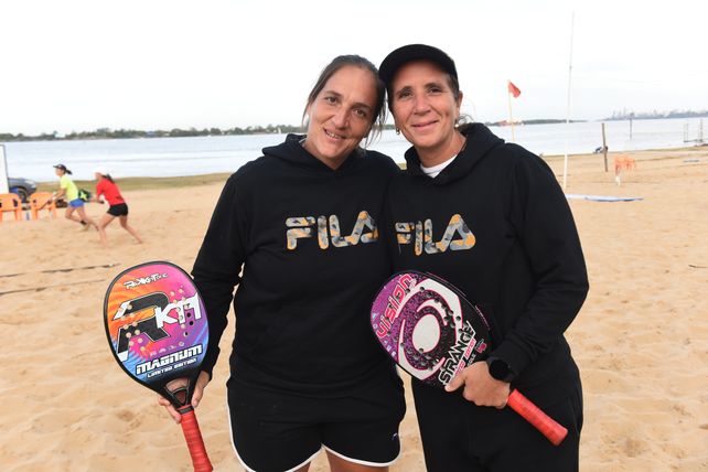 No pudieron. Jesica Orselli y Soledad Oneto, que tuvo un problema físico en la final.