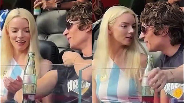 La actriz Anya Taylor-Joy presenció el debut de Estados Unidos vsa Paraguay en el SoFi Stadium de Los Ángeles