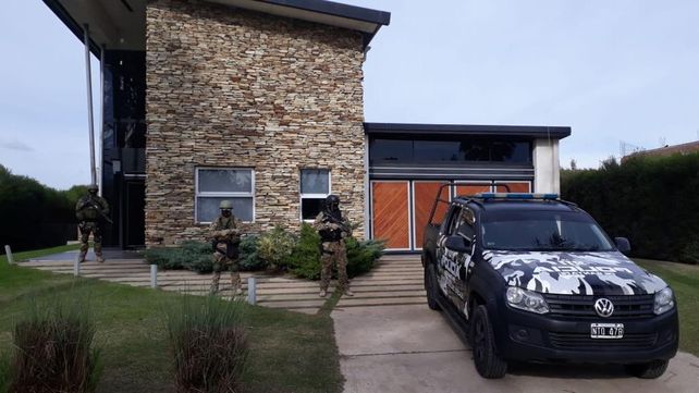 Una vivienda de Alvarado en Puerto Roldán fue decomisada.