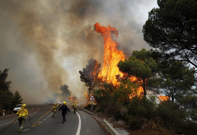 Los bosques del Mediterráneo arden sin cesar desde Turquía al Atlántico. El agua del mar está hasta 4 grados más caliente de lo normal. 
