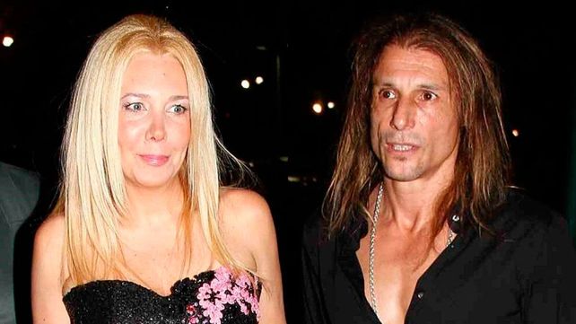 Nannis y Caniggia antes de estar enfrentados en la Justicia.