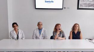 La viceministra de Salud, Andrea Uboldi, encabezó esta mañana una conferencia de prensa.&nbsp;