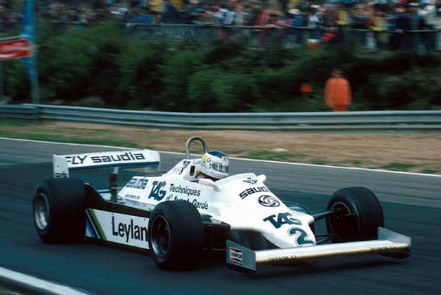 El Williams rumbo a la victoria en Zolder.