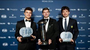 La Fórmula 1 publicó el top ten de pilotos de la temporada 2024