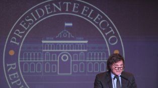 Javier Milei pronunció su primer discurso como presidente electo. Convocó a otras fuerzas a trabajar juntos y anticipó que el ajuste se hará sin gradualismo