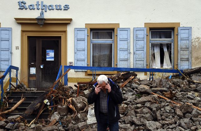 Graves inundaciones en el sur de Alemania