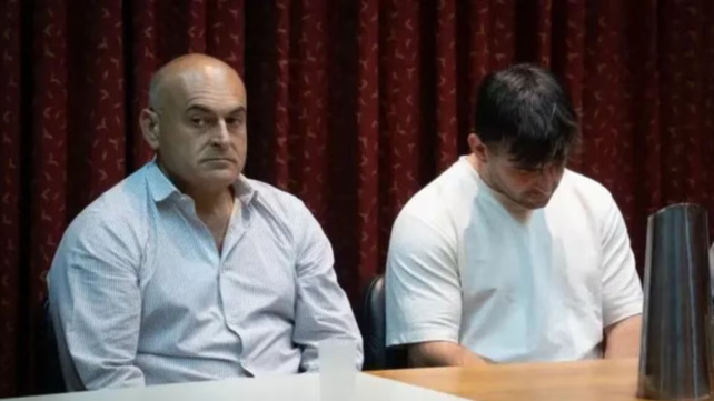 El expresidente comunal y su hijo fueron condenados a penas de ejecución condicional