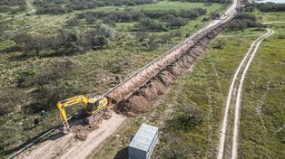 Gasoducto: la obra que llevará gas a localidades de la costa estará finalizada en diciembre