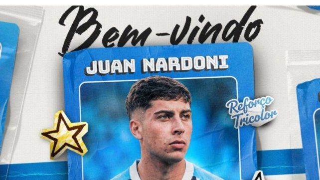 Gremio oficializó a Nardoni y Unión celebra una venta histórica