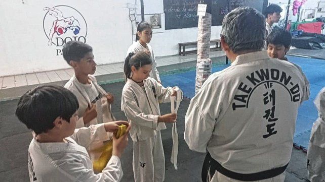 La escuela de Taekwon-Do Passeu Do Kwan.