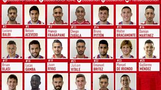 Un gran ausente entre los citados para la Copa Argentina