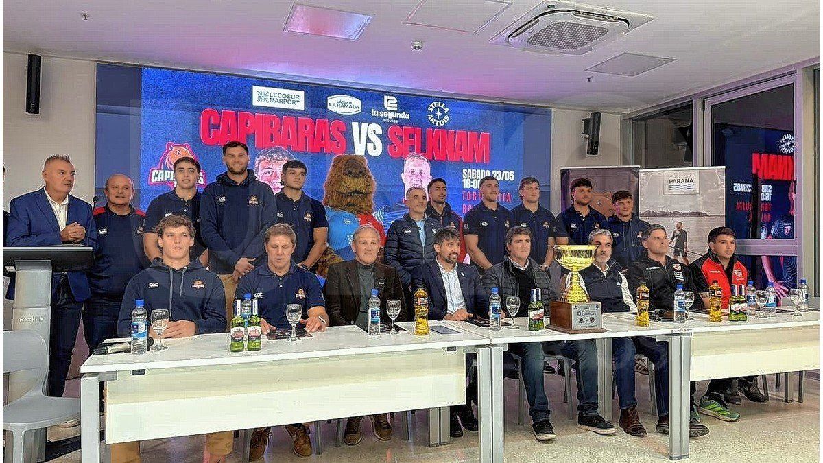 Paraná fue sede de la presentación del choque entre Capibaras XV y Selknam
