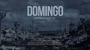 El afiche oficial de Domingo, de Anoche Films.