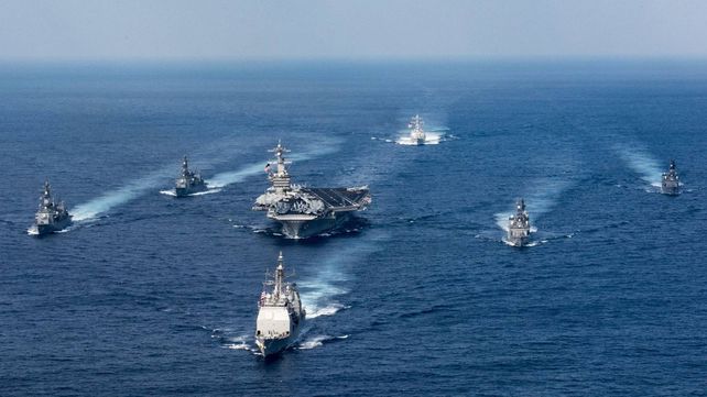 Al borde la guerra: Estados Unidos y sus maniobras militares en medio de tensiones con Corea del Norte