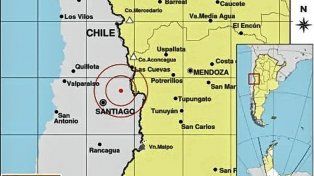 El sismo en Chile, que se sintió en Mendoza y San Juan fue 5,3 grados