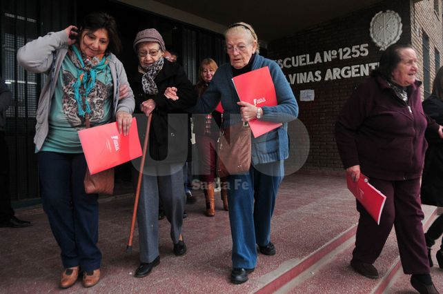 La actividad se realizó en la escuela Malvinas Argentinas
