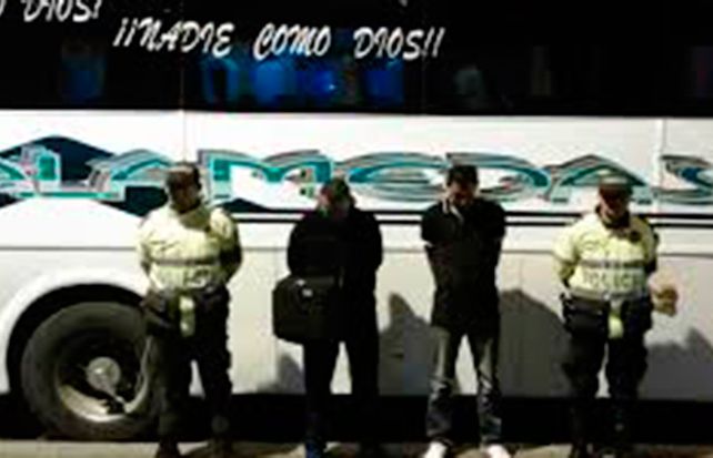Los conductores fueron detenidos.