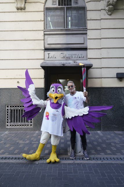 La Antorcha de los Juegos Suramericanos de la Juventud pasó por La Capital