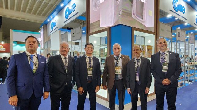 La cúpula de Came participó de la inauguración de Expo Apras 2024.