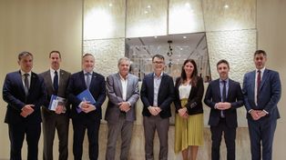 Singapur. Se realizó la apertura de la misión comercial, con la participación del embajador argentino en Singapur, Mauricio Nine.