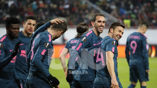 El Colchonero pisó fuerte en Rusia y está en los cuartos de la Europa League