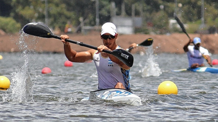 El palista bonaerense Agustín Vernice consiguió la medalla de oro en la prueba de K1 1000 metros en el Sudamericano de Uruguay.